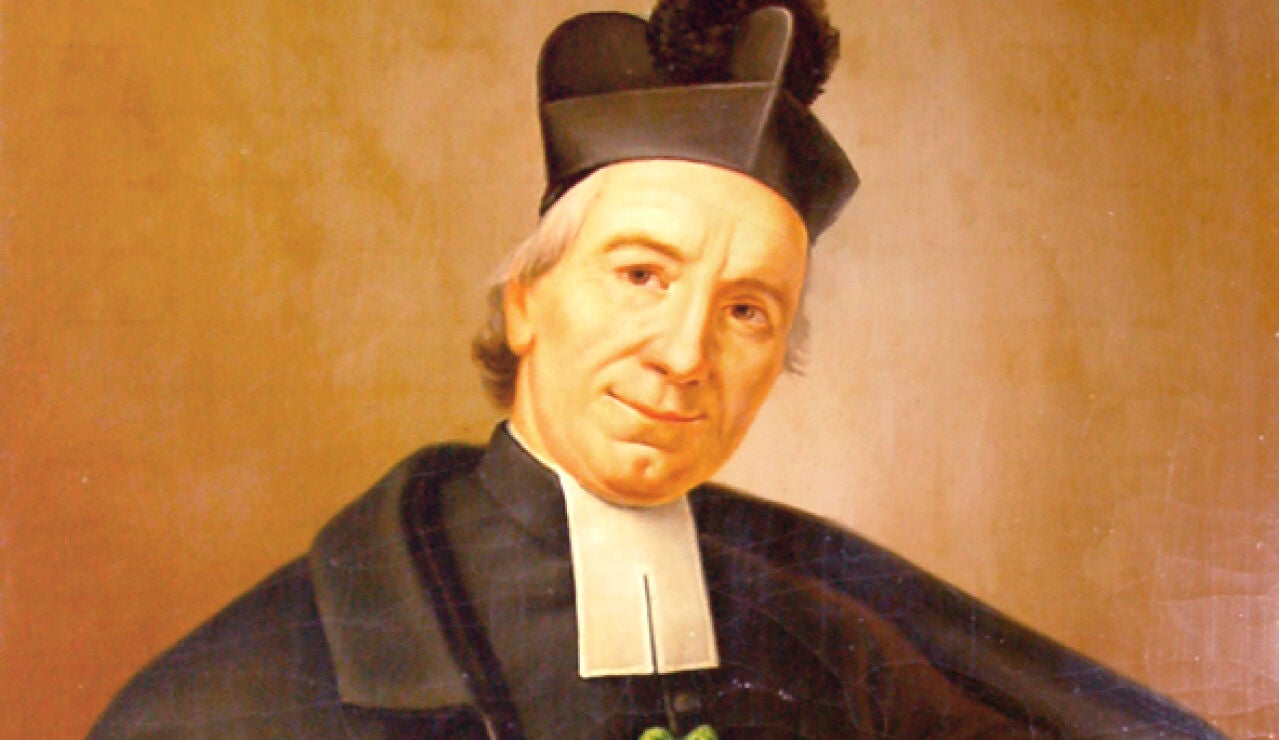 San Jos&eacute; Benito Cottolengo obra del pintor Agostino Cottolengo