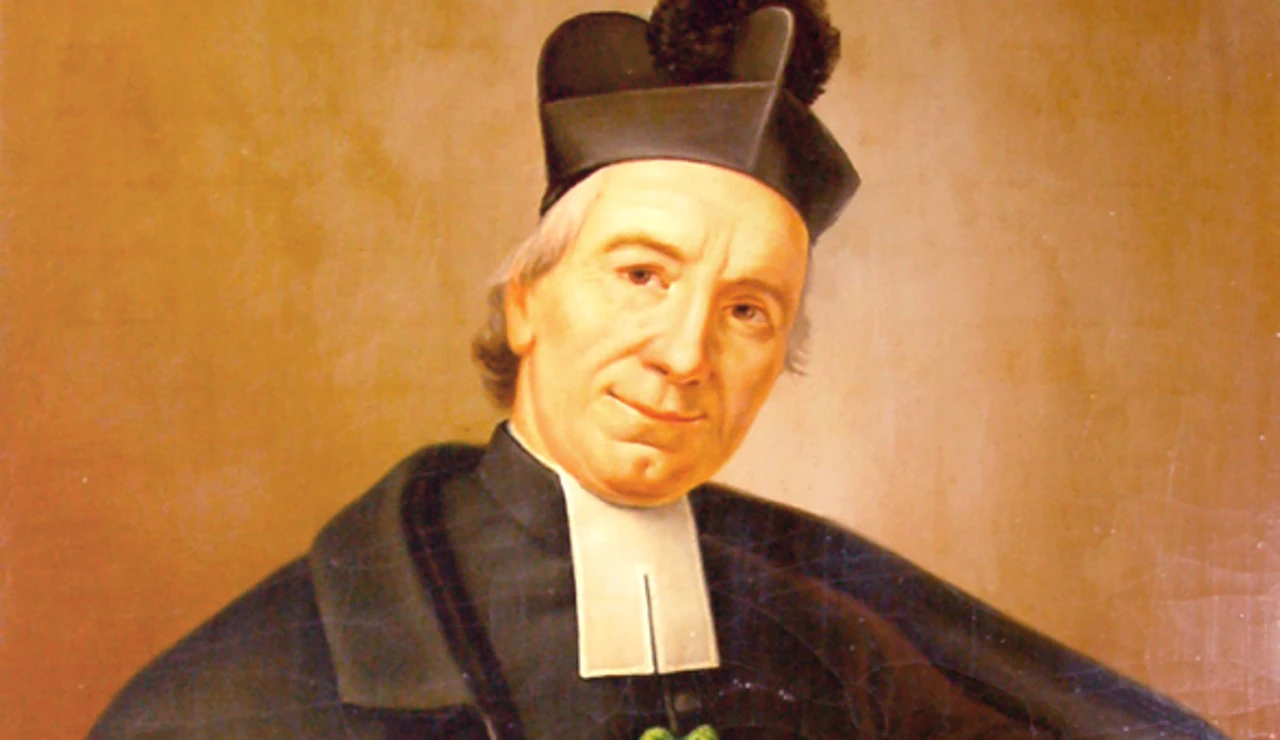 San José Benito Cottolengo obra del pintor Agostino Cottolengo