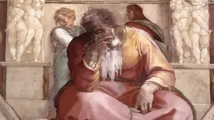 El profeta Jeremías por Miguel Ángel