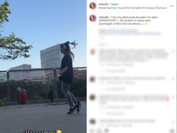 "Las mejores animadoras" una deportista recibe una c&aacute;lida sesi&oacute;n de &aacute;nimo de unas se&ntilde;oras mayores