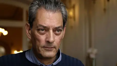 El escritor Paul Auster El escritor Paul Auster