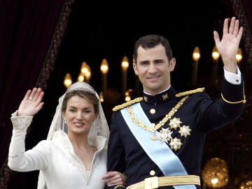 Boda del Rey Felipe VI y la reina Letizia Ortiz