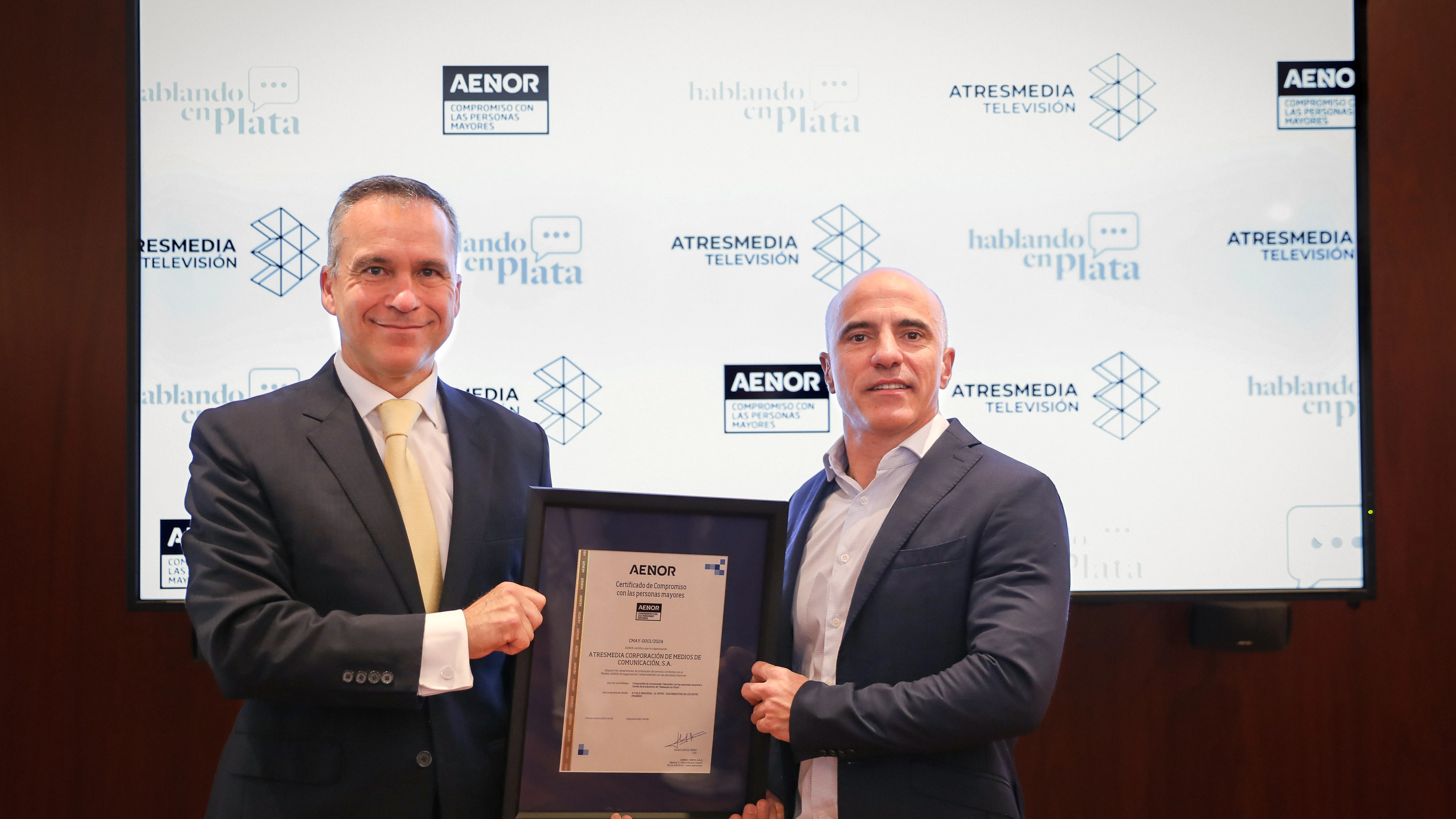 Rafael García Meiro (izda.) y José Antonio Antón Rafael García Meiro (izda.) y José Antonio Antón