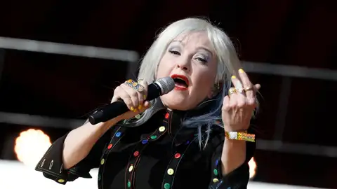 La cantante estadounidense Cyndi Lauper. La cantante estadounidense Cyndi Lauper.
