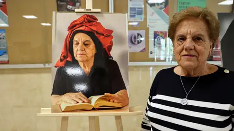 Inés Cuesta Miguel inauguracion reCreando arte Inés Cuesta Miguel inauguracion reCreando arte