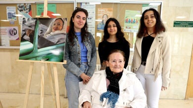 La interesante propuesta de la Universidad de Burgos entre estudiantes y personas mayores que han recreado juntas obras de arte