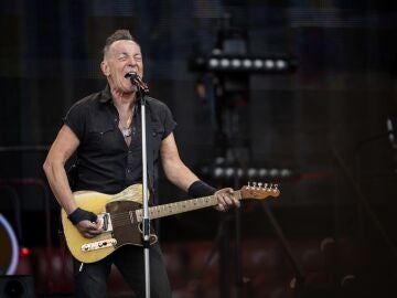 Bruce Springsteen durante un concierto.