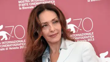 La actriz italiana Maria Rosaria Omaggio en 2013