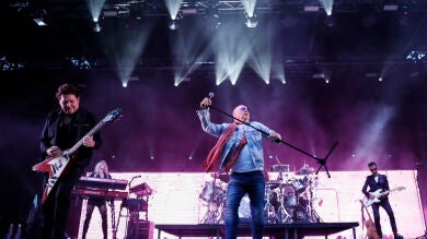 Los británicos Simple Minds actúan el viernes en el Generalife de Granada con todo vendido