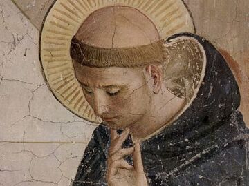 Santo Domingo de Guzm&aacute;n por Fra Ang&eacute;lico.