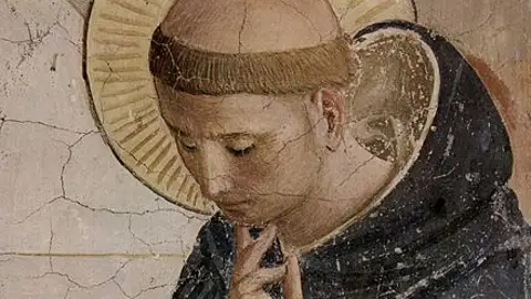 Santo Domingo de Guzmán por Fra Angélico. Santo Domingo de Guzmán por Fra Angélico.