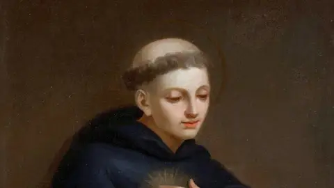 San Nicolás de Tolentino pintura de Juan Pantoja de la Cruz. Museo del Prado. Madrid. San Nicolás de Tolentino pintura de Juan Pantoja de la Cruz. Museo del Prado. Madrid.