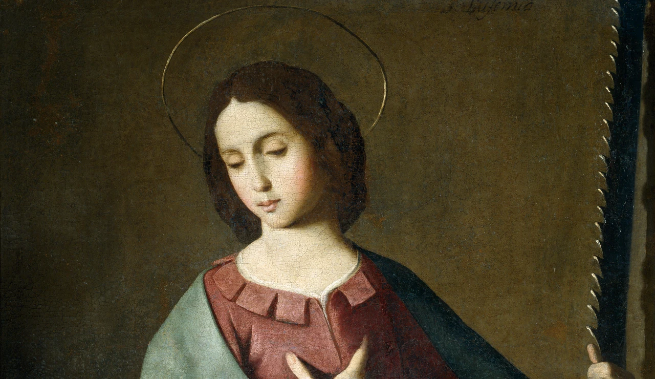 Santa Eufemia, por Zurbarán