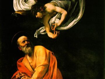San Mateo, el Evangelista por Caravaggio