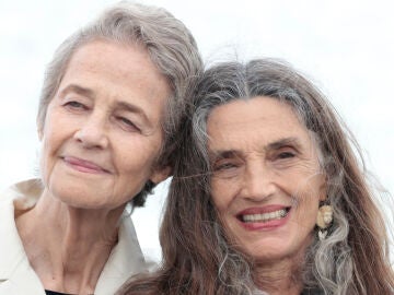 Charlotte Rampling y Ángela Molina en el Festival de San Sebastián