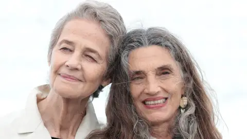 Charlotte Rampling y Ángela Molina en el Festival de San Sebastián Charlotte Rampling y Ángela Molina en el Festival de San Sebastián