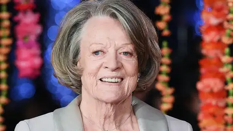 La actriz Maggie Smith La actriz Maggie Smith