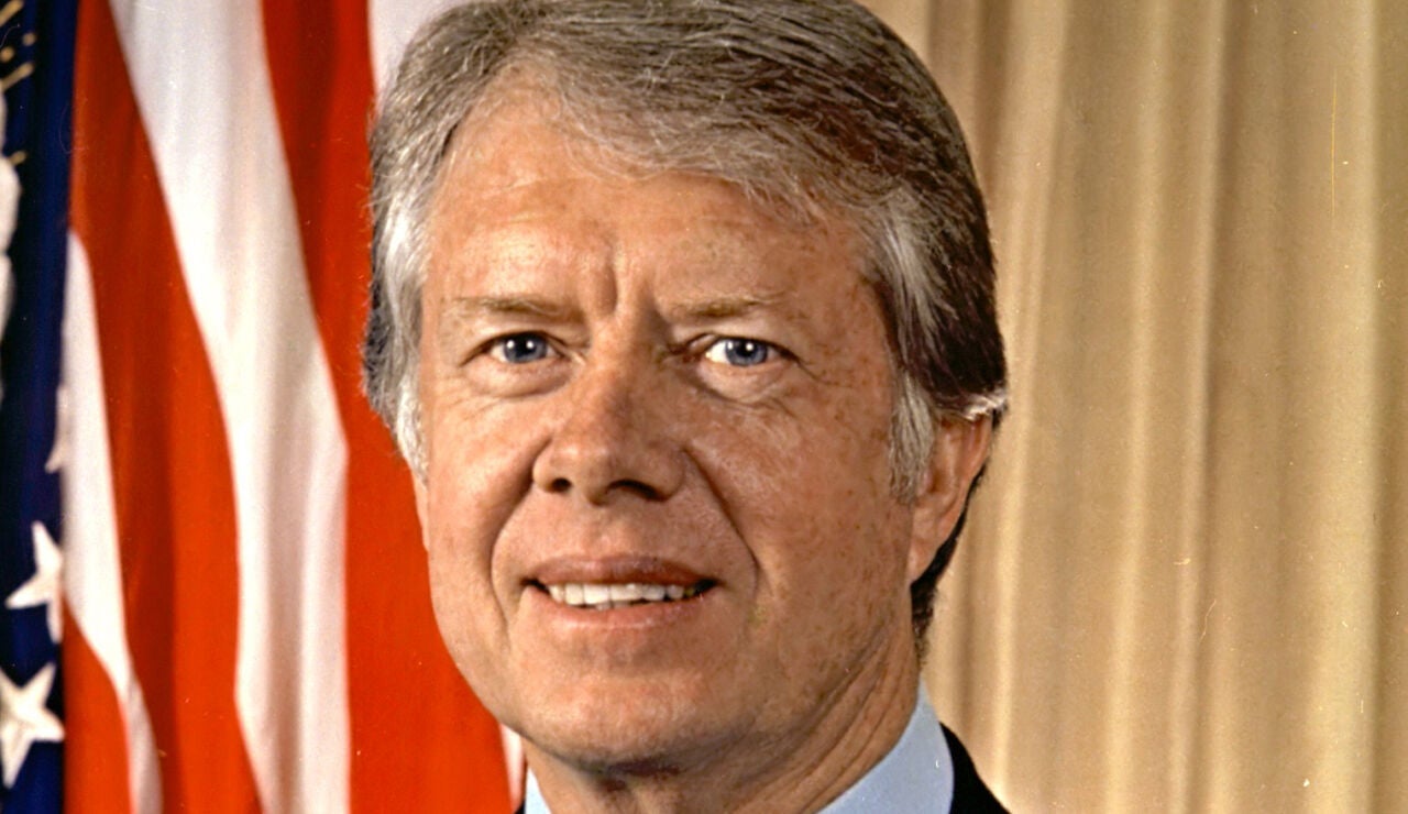 Retrato del presidente Jimmy Carter de 1977