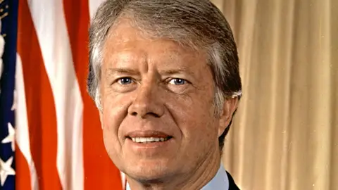 Retrato del presidente Jimmy Carter de 1977 Retrato del presidente Jimmy Carter de 1977