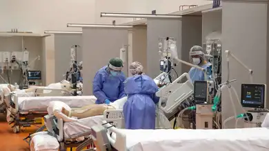 Los pacientes con covid grave tienen más riesgo de sufrir envejecimiento acelerado Los pacientes con covid grave tienen más riesgo de sufrir envejecimiento acelerado