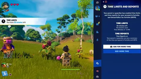 Controles parentales Fortnite Controles parentales Fortnite