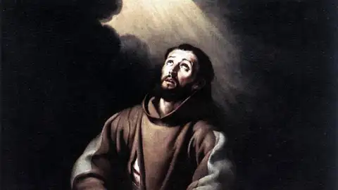 San Francisco, óleo de Murillo. San Francisco, óleo de Murillo.