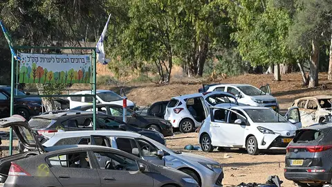 Kibutz en Otef y Gaza Hanion Raim donde tuvo lugar la fiesta masiva y alrededor de 260 jóvenes fueron asesinados. Kibutz en Otef y Gaza Hanion Raim donde tuvo lugar la fiesta masiva y alrededor de 260 jóvenes fueron asesinados.