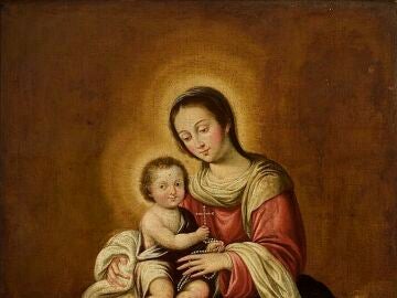 Nuestra Se&ntilde;ora del Rosario, Por el artista espa&ntilde;ol Juan del Castillo