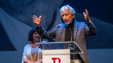 José Sacristán recibe el premio Toda un vida de cine del Festival de Cine Social de CLM