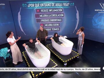 Las propiedades de los ba&ntilde;os de agua fr&iacute;a