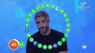 Roberto Leal se enfrenta a un rosco de Pasapalabra muy especial, el de su actividad física:  Roberto Leal se enfrenta a un rosco de Pasapalabra muy especial, el de su actividad física: