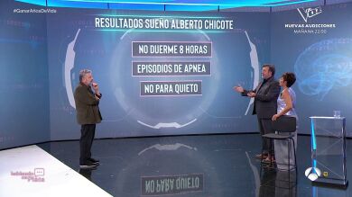 Esto es lo que dice la prueba del sueño sobre cómo duerme Alberto Chicote: 
