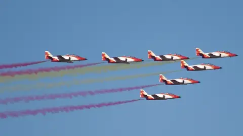 La Patrulla Águila en el desfile de 2009 La Patrulla Águila en el desfile de 2009