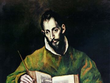 Lucas el Evangelista por El Greco