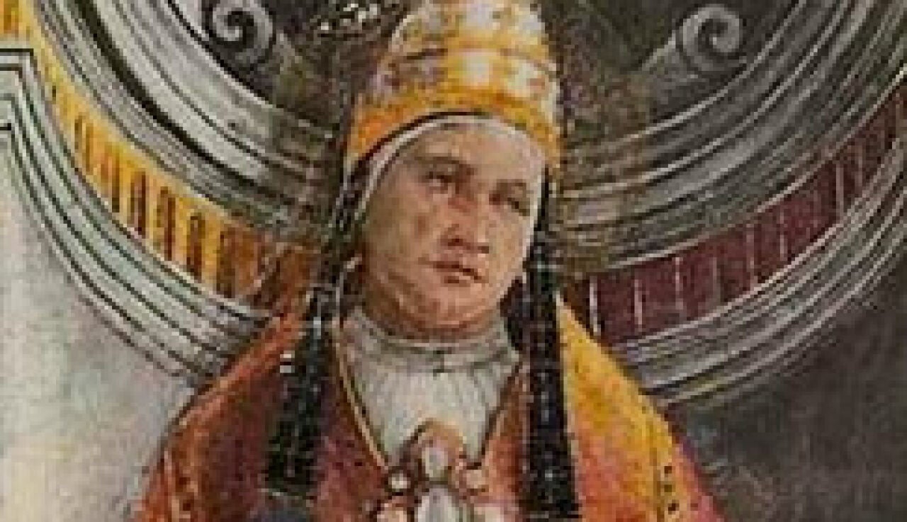 San Evaristo por Sandro Botticelli