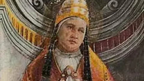 San Evaristo por Sandro Botticelli San Evaristo por Sandro Botticelli