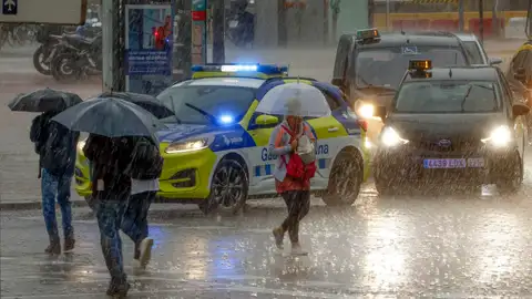 Lluvias torrenciales en Barcelona Lluvias torrenciales en Barcelona
