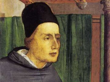 San Alberto Magno por Pedro Berruguete