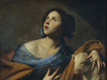 Santa In&eacute;s de Massimo Stanzione