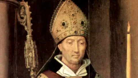 San Blas por Hans Memling San Blas por Hans Memling