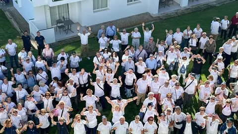 Grupo de participantes en las estancias para personas mayores del Consell de Mallorca Grupo de participantes en las estancias para personas mayores del Consell de Mallorca