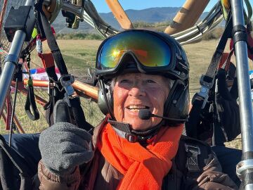 "En la residencia van a flipar": Hace paratrike a los 84 a&ntilde;os