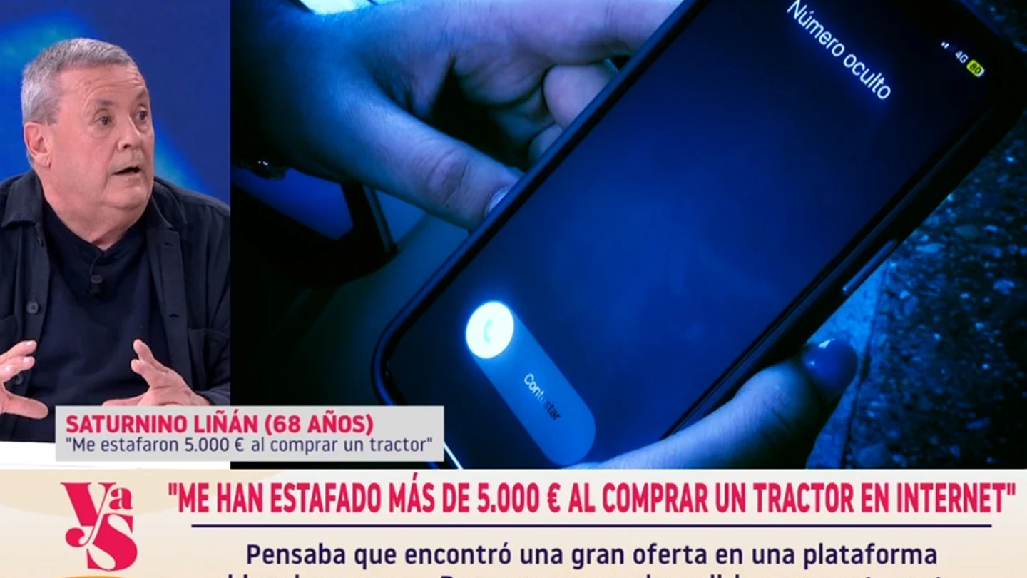 Saturnino quiso comprar un tractor y sufrió una ciberestafa Saturnino quiso comprar un tractor y sufrió una ciberestafa