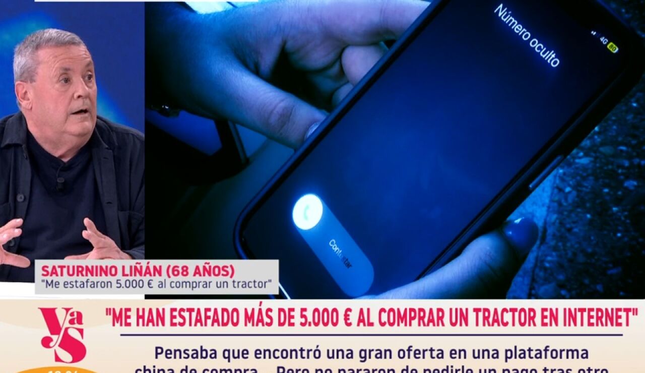 Saturnino quiso comprar un tractor y sufri&oacute; una ciberestafa 