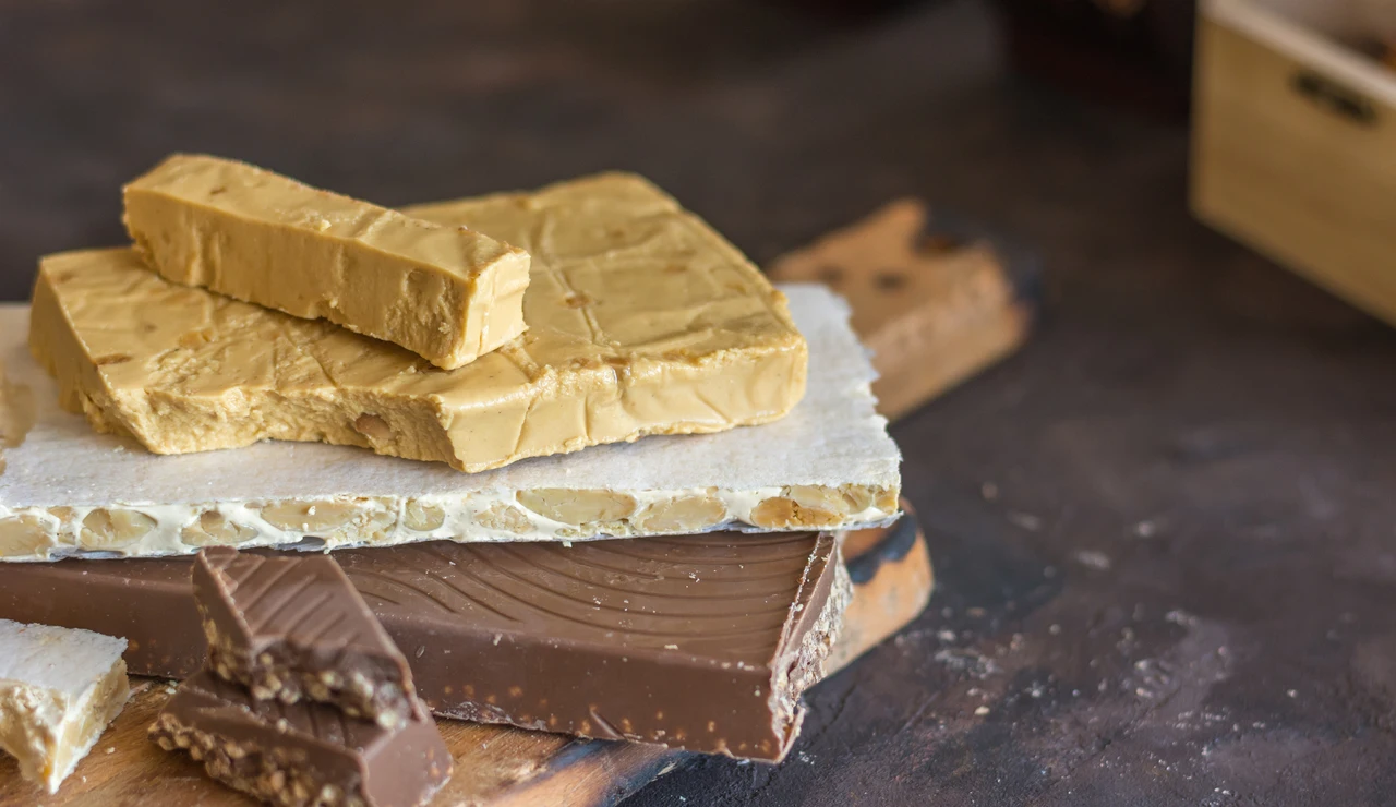 Turrón duro, blando y de chocolate