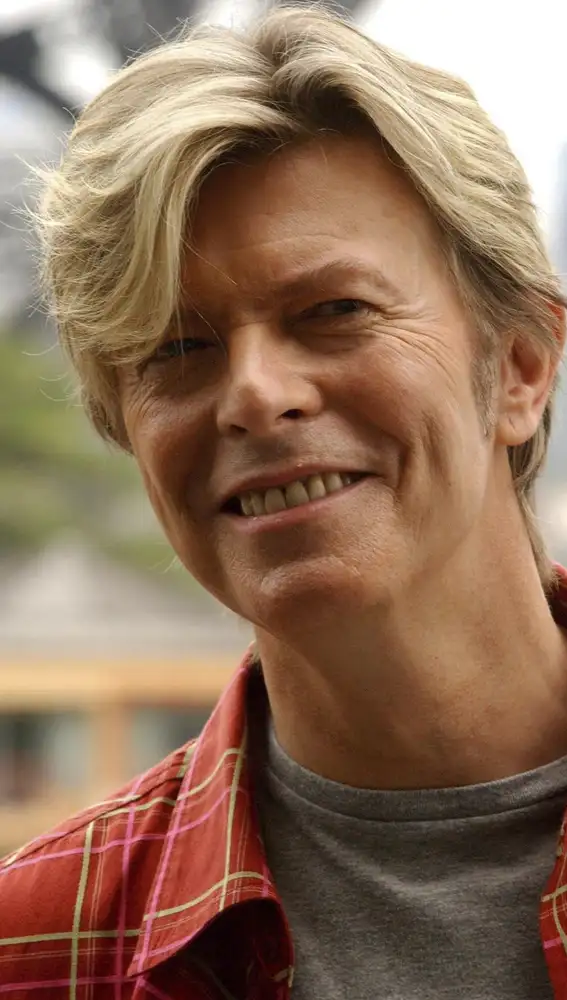 El cantante David Bowie en Sídney en 2004 El cantante David Bowie en Sídney en 2004