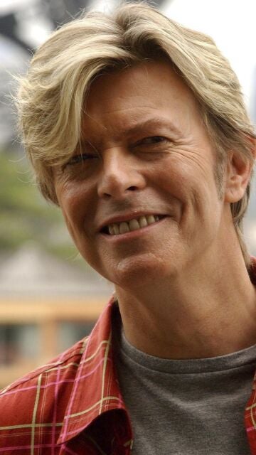 El cantante David Bowie en Sídney en 2004