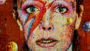 Mural del cantante David Bowie, en Brixton