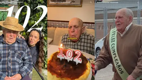 La bonita sorpresa de una nieta a su bisabuelo por su 102 cumpleaños La bonita sorpresa de una nieta a su bisabuelo por su 102 cumpleaños
