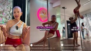 Mar&iacute;a Luisa practica el pole fitness a los 88 a&ntilde;os: "Quiero decirle a todas las mujeres que hagan ejercicio"
